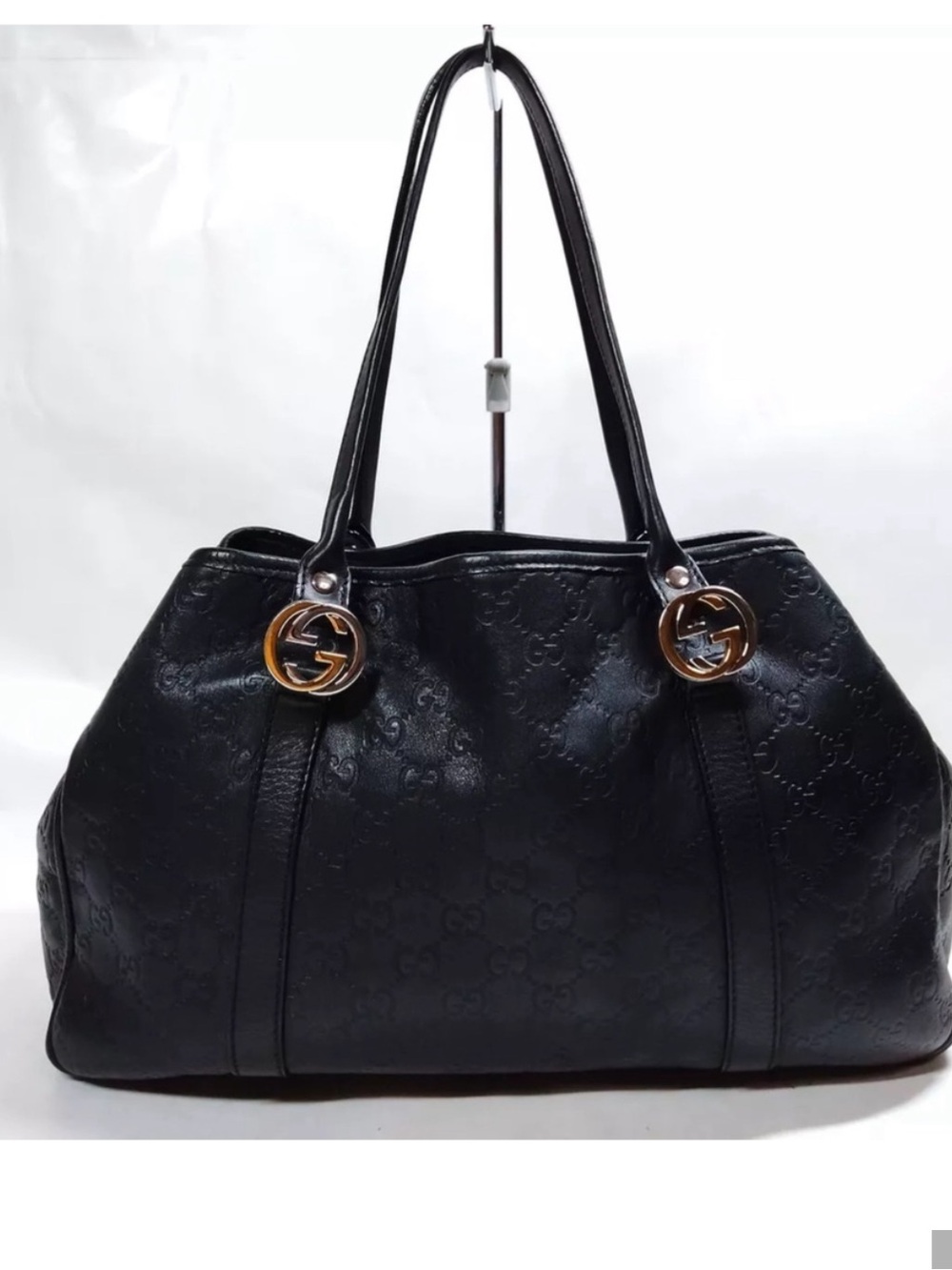Gucci Guccissima Twins Shoulder Bag